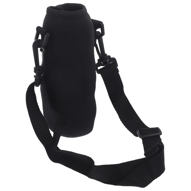500ml Bottle Bag Portable Water Pouch Neoprene Sleeve Outdoor Travel Shoulder Strap Carrier Soft Protective Case For 3