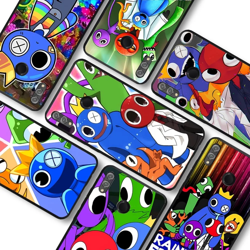

Rainbow Friends Toy Cartoon Game Mousepad For Huawei Honor 10 lite 9 20 7A 9X 30 50 60 70 pro plus Soft Silicone Cover