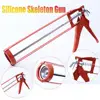 9" Silicone Sealant Mastic Gun  Extra Strong Skeleton Caulking Caulk Cartridge Skeleton Gun Caulking Applicator 3