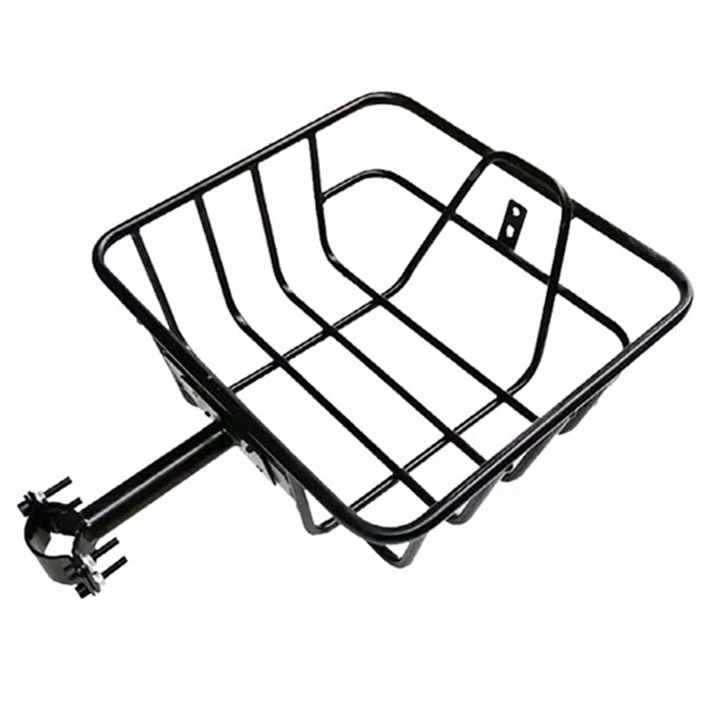 

Wire Lift-Off Rear Basket Bicycle Rear Basket Iron Hanging Basket Thickened And Widened Bicycle Basket For Bicycles
