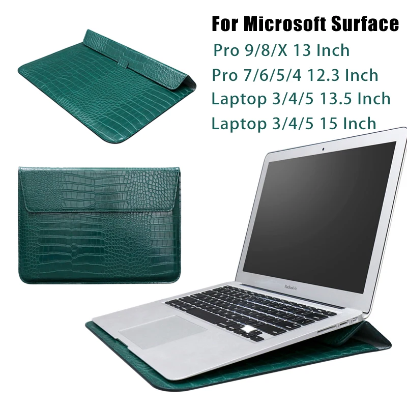 Custodia Per Laptop Per Microsoft Surface Pro 7 Plus Custodia Per Notebook In Pelle Pro 7/6/12.3 Da 5/4 Pollici Per Surface Pro 9