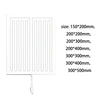 Defoggers Pad Heaters Steam Resistant Film Glasses Pad Heaters Mists Remove Anti Fog Film Defogging Film 220V for Glass 6