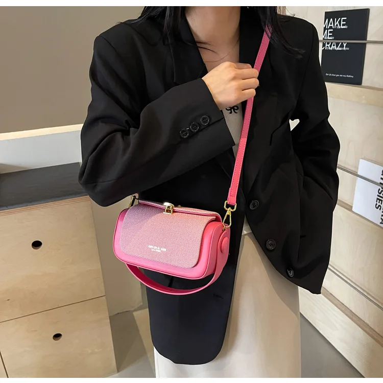 Mini Square Crossbody Bag - Luxury Designer Handbag Box Shape Satchel