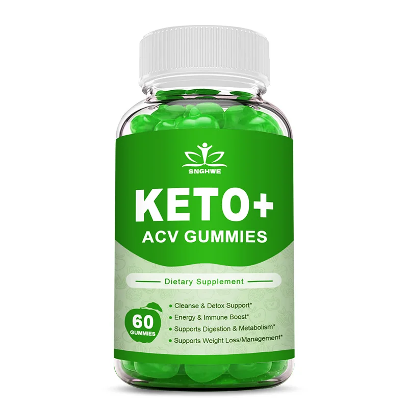 

KETO Apple Cider Vinegar Gummies - Supports Weight Loss & Gut Health, Detoxes & Cleanses Vegetarian Gelatin Shaping Supplements