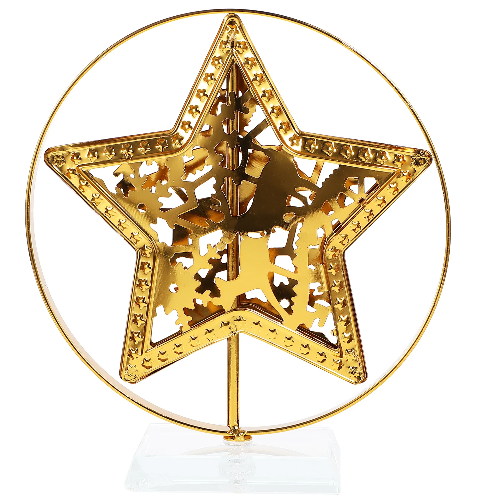 

Christmas Decorations Ornaments Table Centerpiece Star Sign Dinner Coffee Signs Holiday Desktop Centerpieces Office