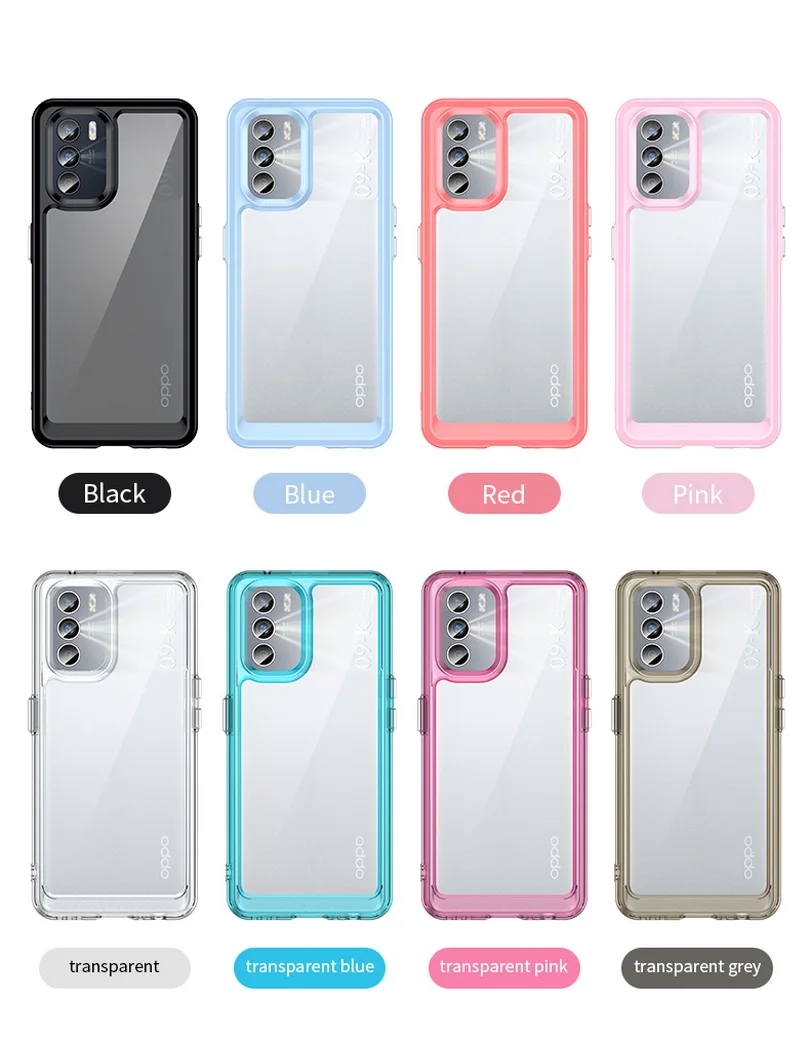 Sleek Transparent TPU Phone Case - Soft and Slim Protective Cover