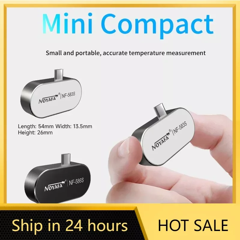 

NOYAFA-583S/586S Mini Thermal Imaging Camera 256x192 Type-C For Android Infrared Temperature Detector With App Thermal Camera