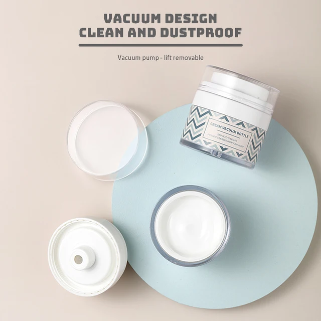 Műanyag Arckrém Palack Hordozható Vákuumkrém Arcszérumhoz