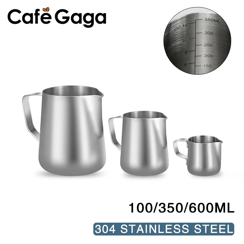 Coffee Milk Frothing Jug Stainless Steel Latte Art Measurement Jug Coffee Latte Frothing Art Barista Tool Accessories