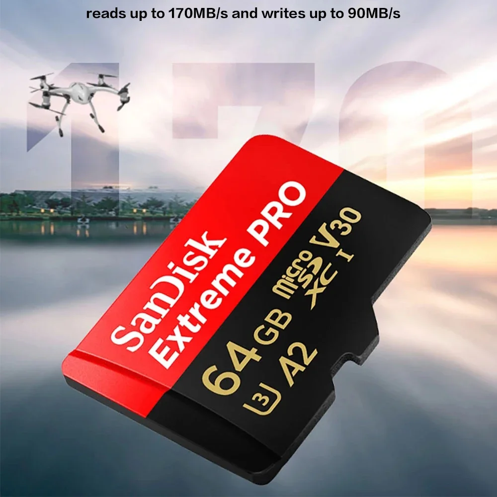 SanDisk SDXC 64 Go Extreme Pro (Class 10, U3) - Lecteurs et cartes