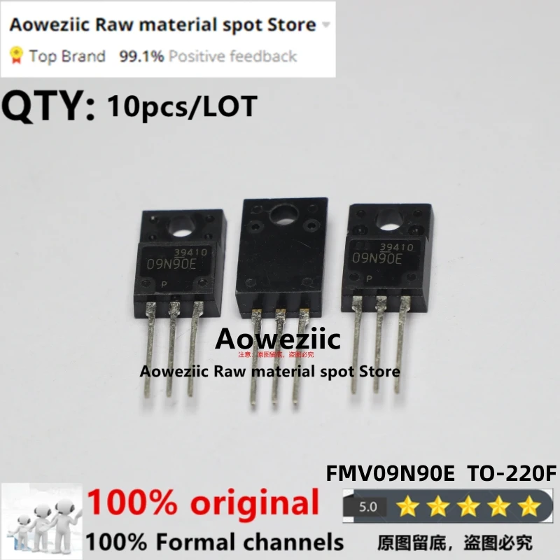 

Aoweziic 100% New Imported Original FMV09N90E 09N90E TO-220F MOS FET 9A 900V