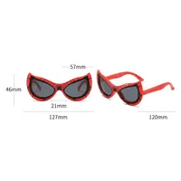 Fashion Cartoon Sunglasses Kids Summer UV400 Trend Sunshade Eyewear Anti-reflective Outdoor Sun Glasses for Children - Image 6