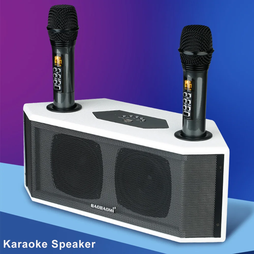 

Профессиональная Bluetooth-Колонка для Домашнего Караоке, 60 Вт