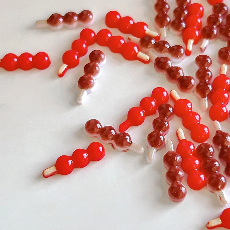 20Pcs Resin Dessert Nail Art Charms Set