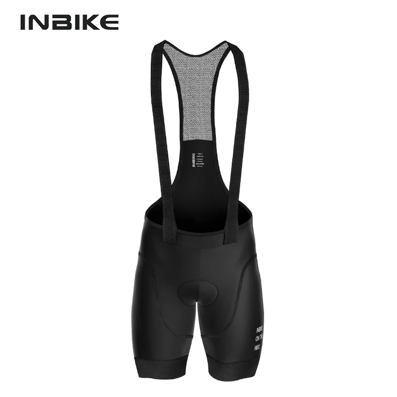 INBIKE Cycling Bib Shorts High Elasticity Men's Bicycle Riding Shorts Anti-slip Bike Riding Pants Man Cycling Clothes