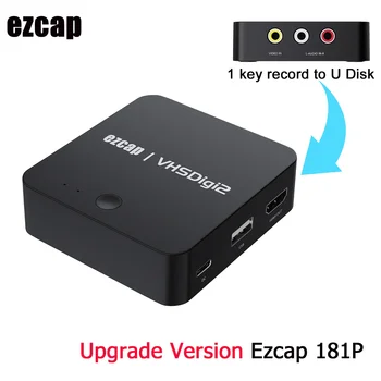 NUOVO! CVBS Scheda di acquisizione audio video AV S-video Registra su unità flash U Disco USB per lettore RCA Hi8 di VHS VCR Videocamera Lettore DVD