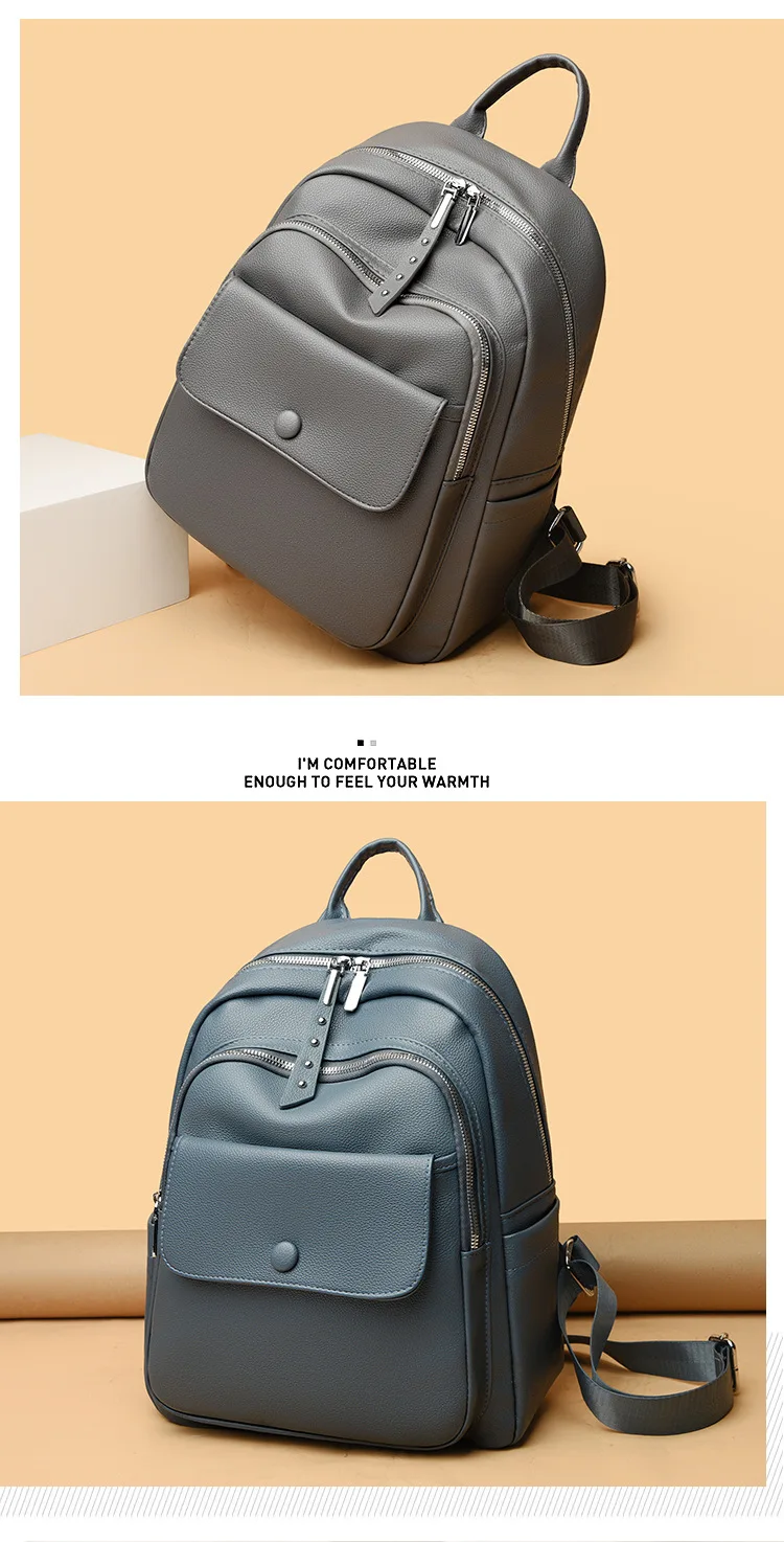 Tagesrucksack für Damen, Laptop-Rucksäcke, Schultasche mit mehreren Taschen für Mädchen im Teenageralter, großer Outdoor-Reiserucksack – Detail 5