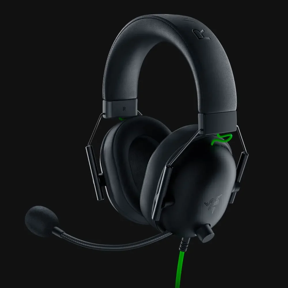 Razer BlackShark V2 X Wired Gaming Headset with TriForce 50mm Driver  HyperClear Noise Reduction Mic 7.1 Surround Sound 