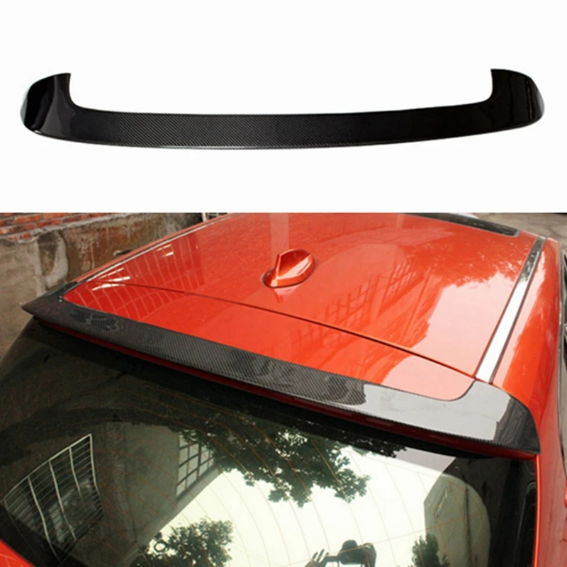 

For BMW 1 Series F20 116i 118i 125i Hatchback 2012-2019 P Style Carbon Fiber Rear Spoiler Trunk Wing FRP Gloss Black
