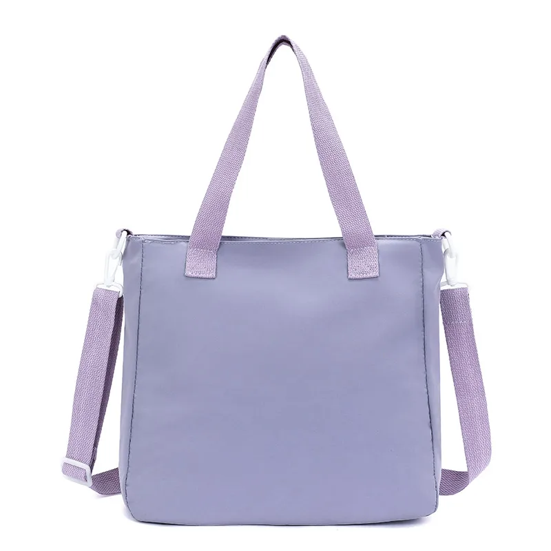 Tote Bag, Student Carrying Book Bag, Female Large Capacity Junior High School Student Tutoring Bag, Crossbody Backpack