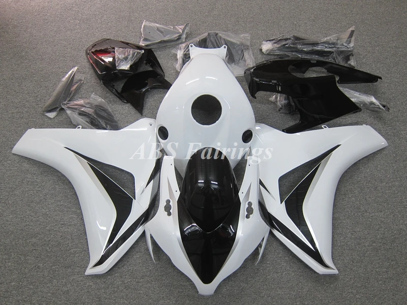 

4Gifts New ABS Motorcycle Fairings Kit Fit For HONDA CBR1000RR 2008 2009 2010 2011 08 09 10 11 Bodywork Set Custom Black White