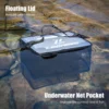Living-Fish Bucket Floating Bucket Thickened Reinforced Bucket Multi functional BOX Foldable Rocking Fishing Net Fly Fishing Net 5
