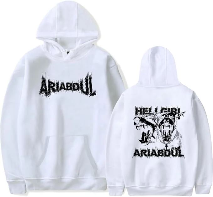 Ari Abdul Merch Doberman Hoodie Printed Hoodies Men Women Long Sleeve ...