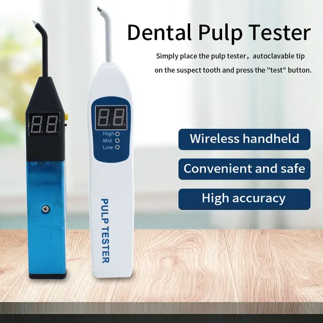 Endodontic Dental Pulp Tester Oral Teeth Nerve Vitality Testing Medical Electric Tooth Vitality Tester Clinic Dentistry Tool