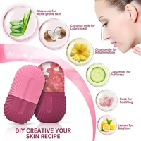 Moule à glaçons en silicone pour massage facial, accessoire de beauté, pour les poches des yeux, rétrécit les pores 3
