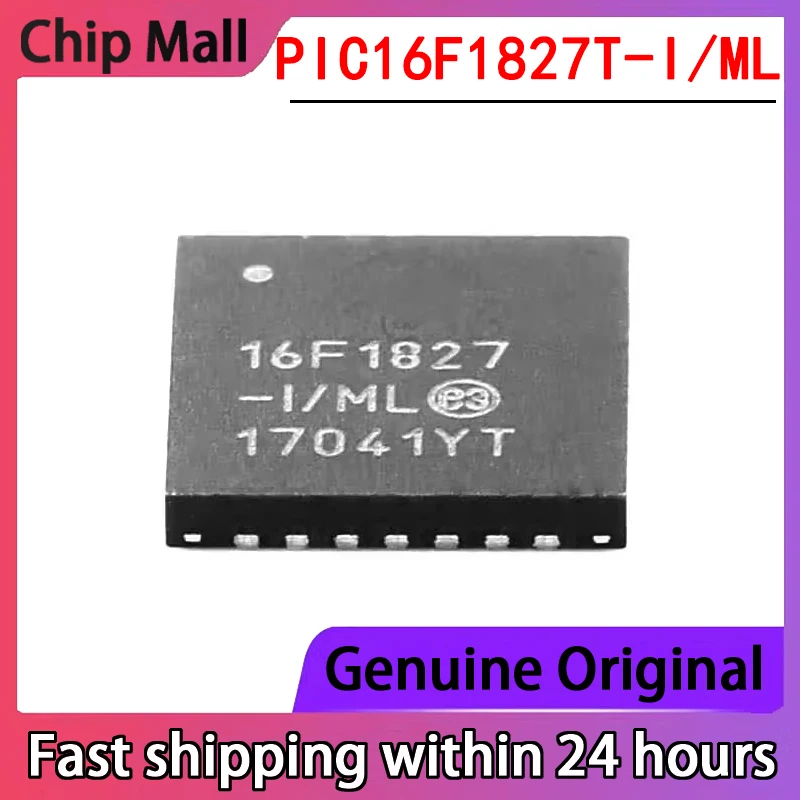 

1PCS New Original PIC16F1827T-I/ML Package 28-VQFN Microcontroller (MCU/MPU/SOC)