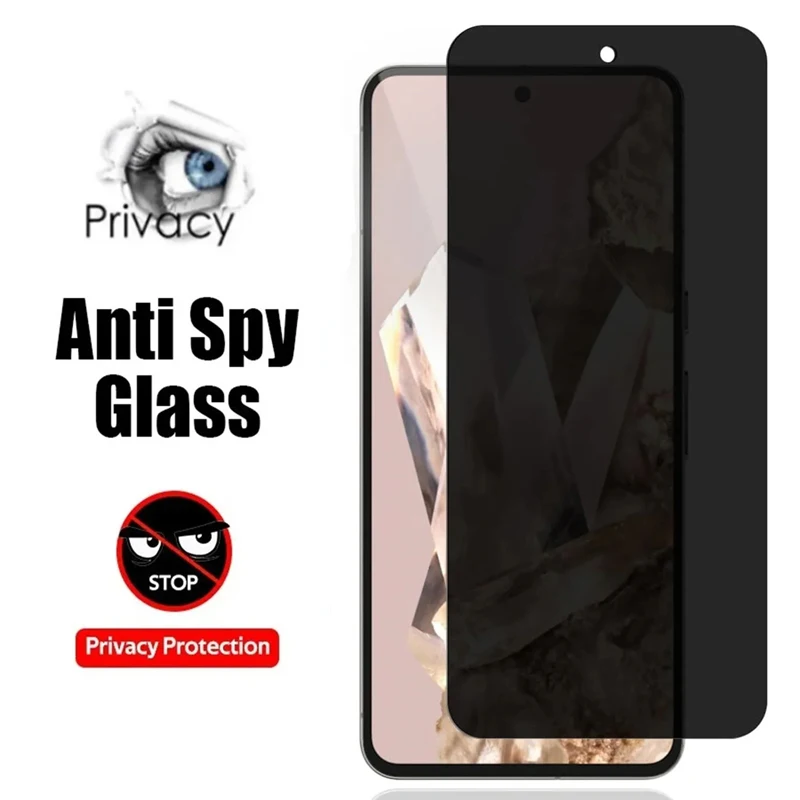 JETech Protector De Pantalla Para Google Pixel 10/10 Pro / 9/9 Pro, Cristal Vidrio Templado Con Marco De Instalación Fácil, Compatible Huellas Dactilares, HD Clara, 3 Unidades