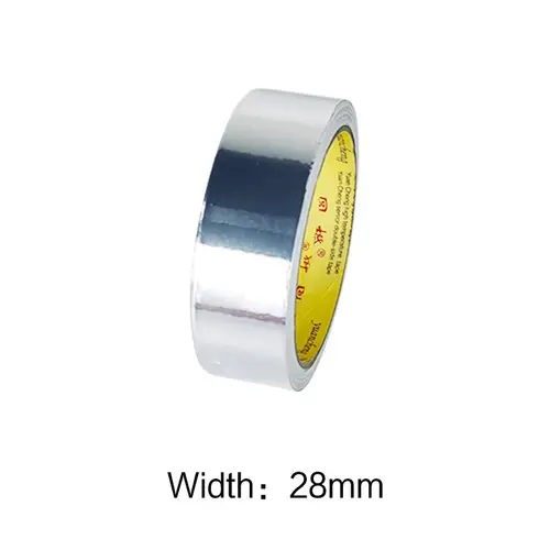 High Temperature Resistance Aluminum Foil Tape Kitchen Pipe Repair Tape Adhesive Sealing Foil Heat Insulation Leak Proof Tape - Image 16