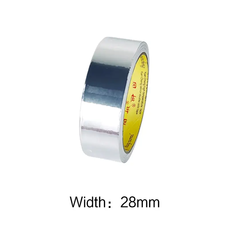 High Temperature Resistance Aluminum Foil Tape Kitchen Pipe Repair Tape Adhesive Sealing Foil Heat Insulation Leak Proof Tape - Image 16