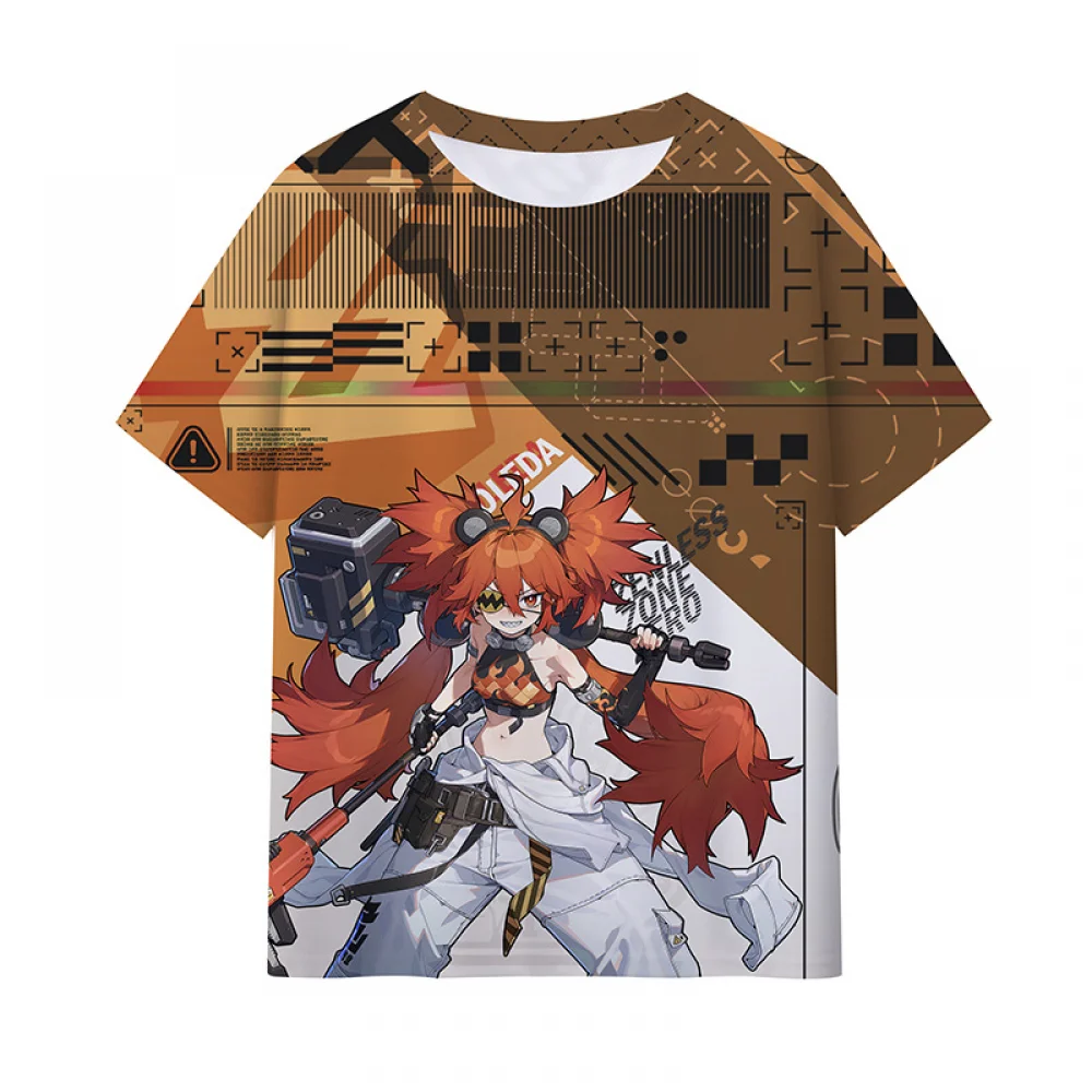 thumbnail image 1 of Camisetas con estampado 3D de Game Zero para hombre, camisetas deportivas unisex con gráficos informales para correr, ropa de manga corta para fiesta de carnaval y Halloween, 1 of 5