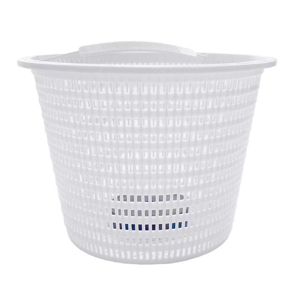 Description Picture 3 of item1pc Premium Pool Skimmer Basket Replacement With Weighted Bottom And Lockable Outdoor Hot Tubs Accessories Rubber Cleaning Tools