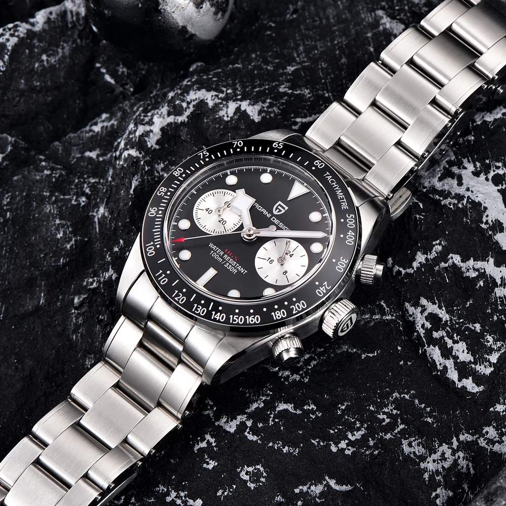 パガーニデザインパンダメンズ腕時計高級クォーツ腕時計クロノグラフ