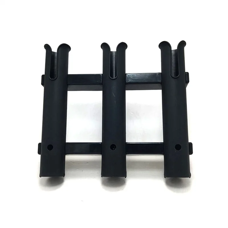 3 튜브 링크 플라스틱 낚시 막대 랙 보트 낚시 상자 요트에 대 한 홀더 소켓