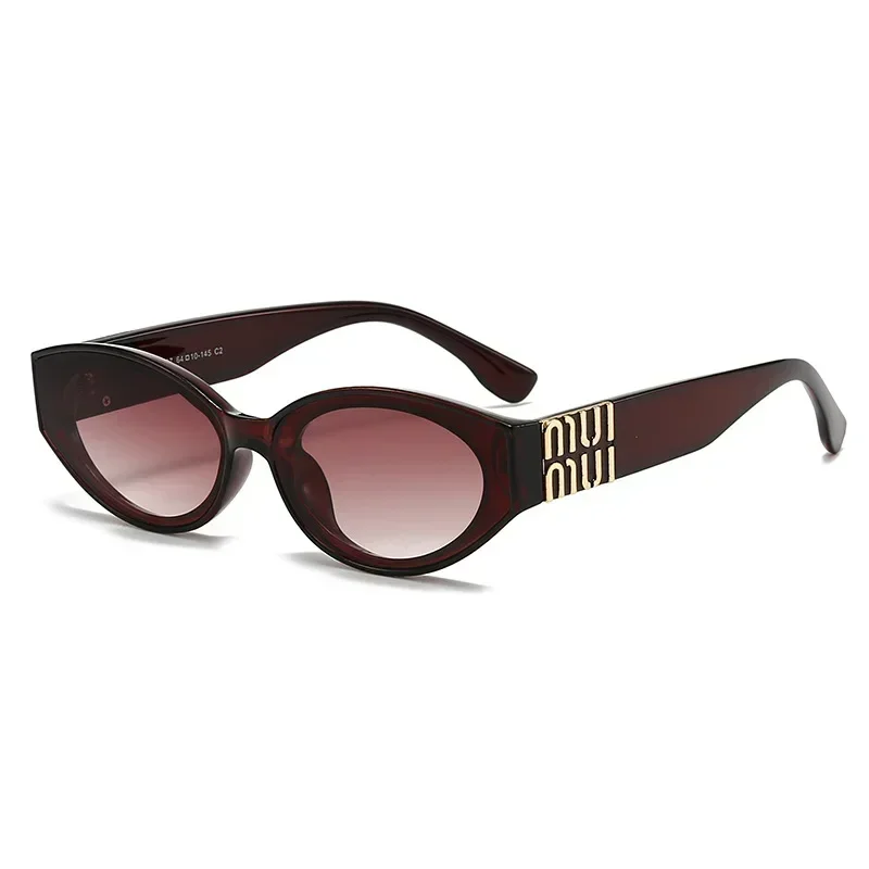 Luxury High Quality Cat Eye Sunglasses Women Small Frame Glasses Fashion Brand Designer Vintage Eyewear Uv Gafas De Sol Mujer 3