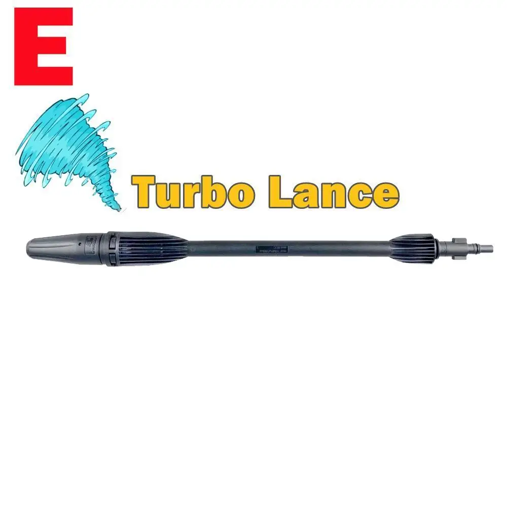 Bacchetta E Ugello Per Idropulitrice - Turbo E 5 Punte, Compatibile Bosch, Black & Decker... - Foto 14