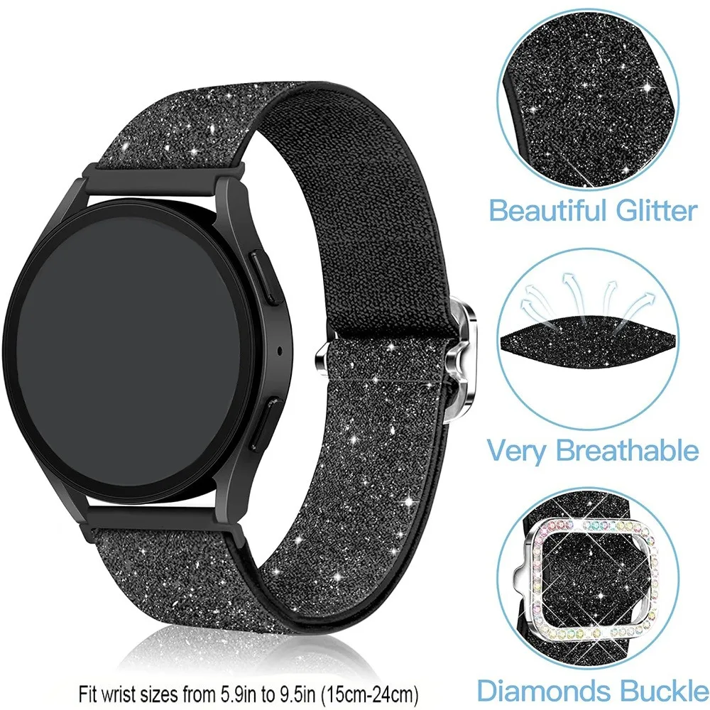 Versatile Nylon Bracelet Strap - Stylish 22mm & 20mm Options