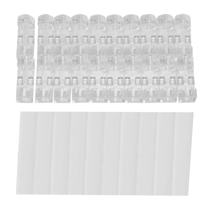 YWDZ-100Pcs/Lot 와이어 고정 클램프 클립 데스크탑 와이어 정리 클립 홀더 클램프 케이블 클립 장치 USB 코드 클립 홀더