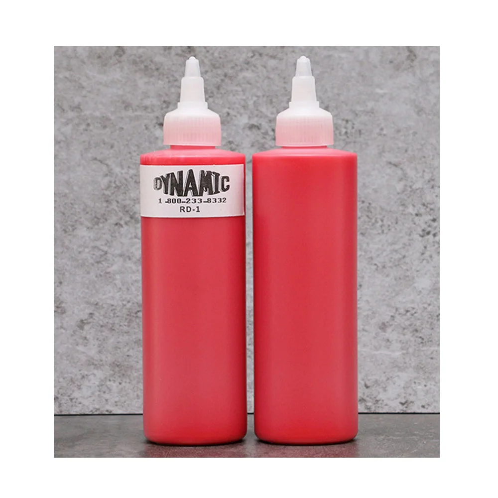 red-tattoo-ink-8oz-240ml-makeup-studio-works-for-novice-silicone