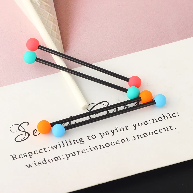 Stainless Steel Industrial Barbells With Heart Shape Arrow Ear Piercing Body Jewelry Rose Gold Silver earrings