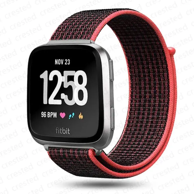 Breathable Nylon Loop Sport Band Bracelet - Adjustable Replacement Strap