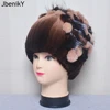 2025 Natural Rex Rabbit Fur Flowers Hat Women Winter Warm Handmade Knit Real Rex Rabbit Fur Caps Lady With Fox Fur Beanies Hats 1