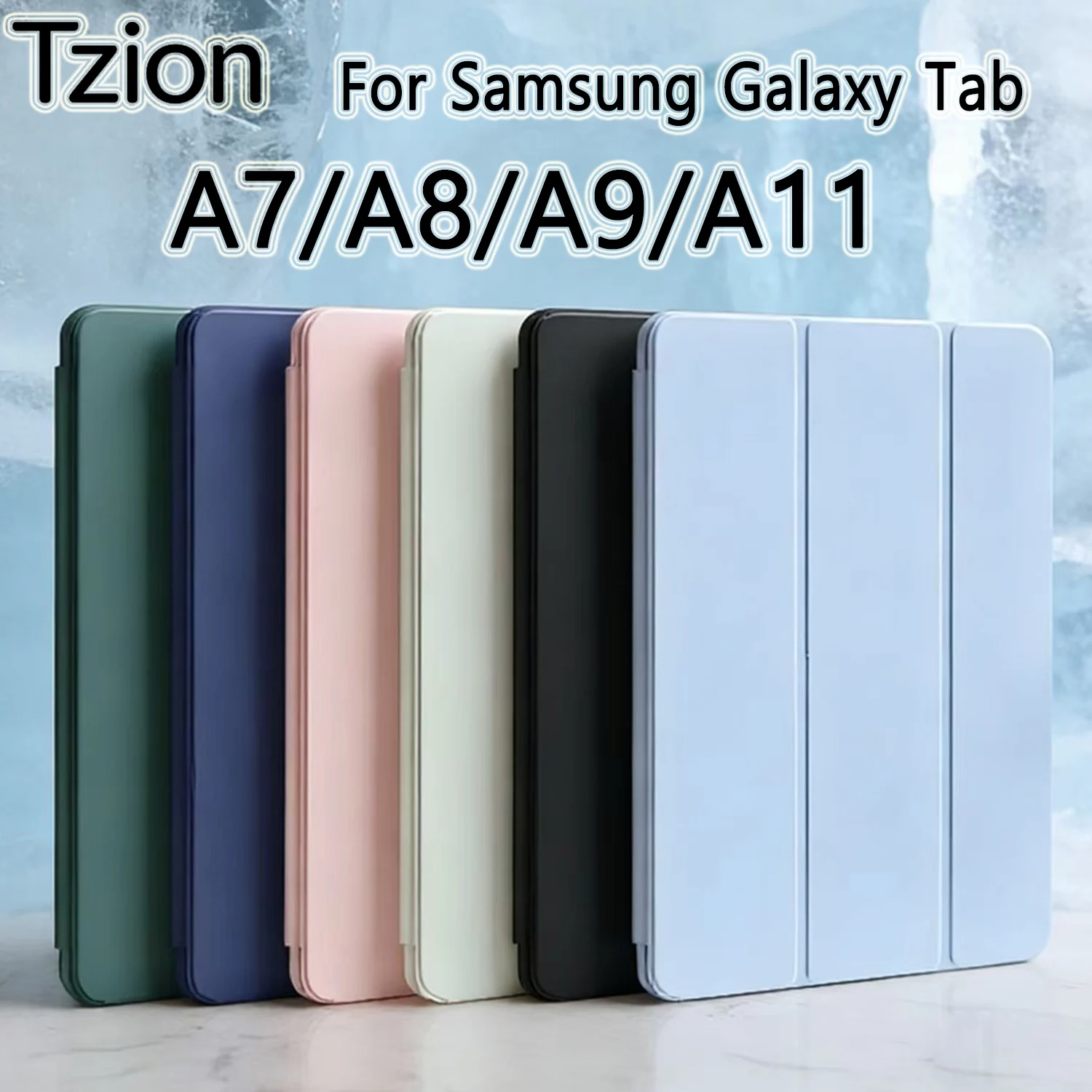 Magnetic Flip Stand Cover Tablet Case with Enhanced Protection
