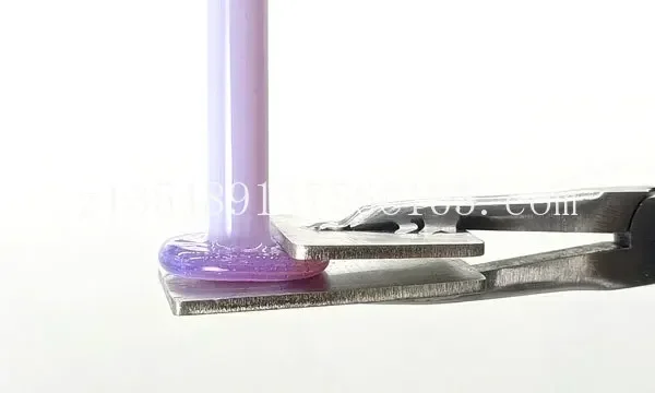 Glass buckle molding pliers, flattening pliers, mushroom pliers