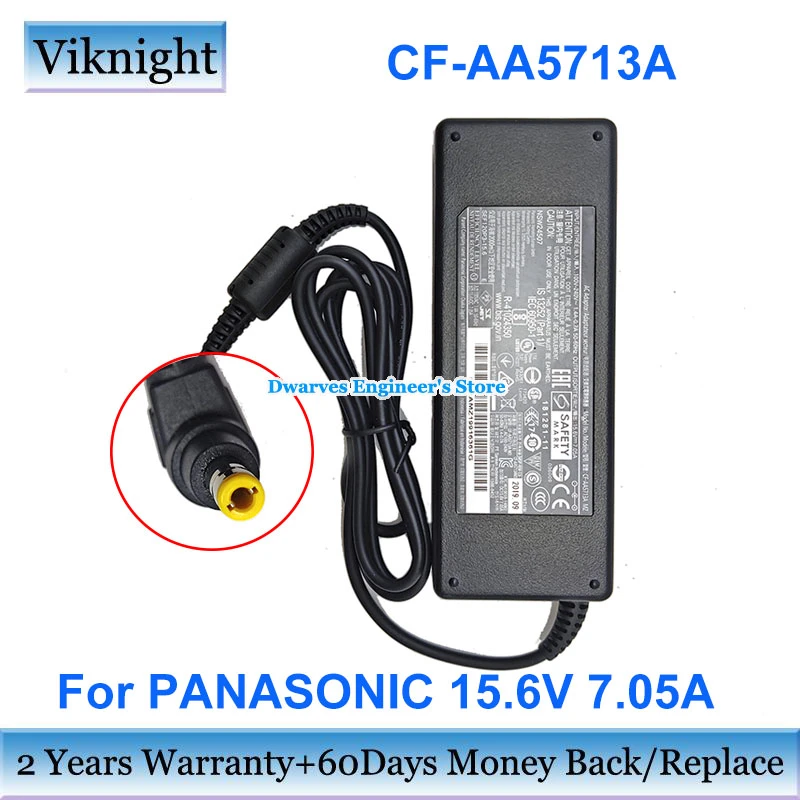Original 110W CFAA5713A 15.6V 7.05A Power Adapter For Panasonic FZY1