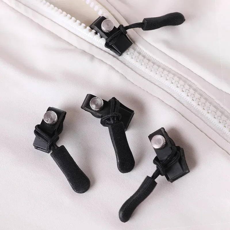 Durable Zipper Repair Kit Removable Replacement Bad Buckle Zipper Head DIY Metal Instant Puller Apparel Supplies zipper repair kit zipper pullers zipper sliders zipper heads zipper accessories
