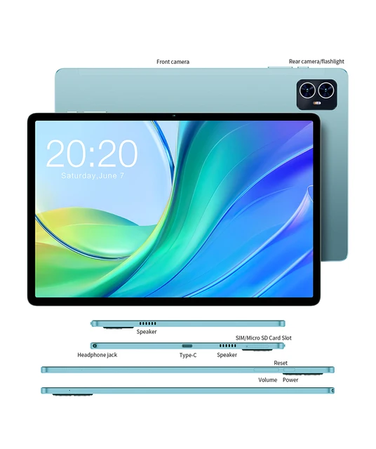 Teclast M50 Tablet UNISOC T606 Octa Core 10.1 inch Tablet 1280x800 